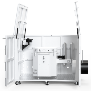 Large Battery Adiabatic Calorimeter