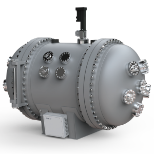 Large Battery Adiabatic Calorimeter