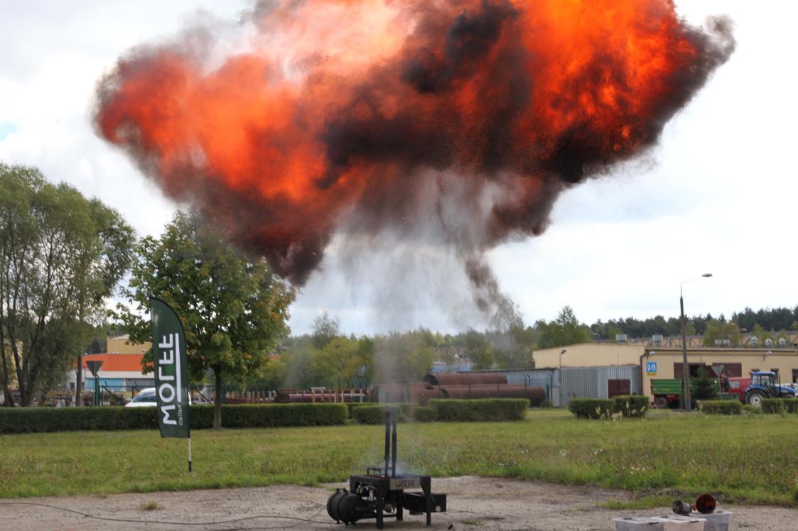 Coal Dust Explosion Test